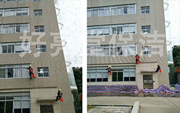 广州番禺工厂-外墙清洗