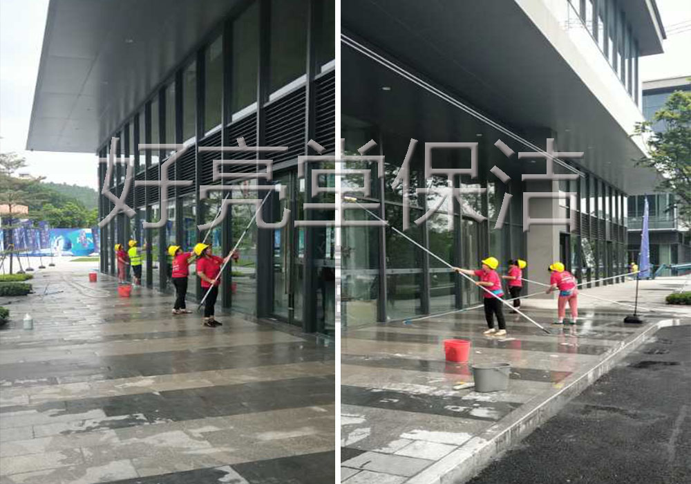 广州科学城-玻璃清洗
